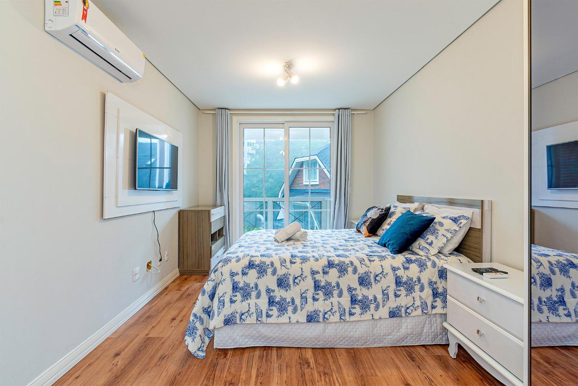 Incrivel Apartamento A 500M Da Rua Coberta Gramado Dış mekan fotoğraf